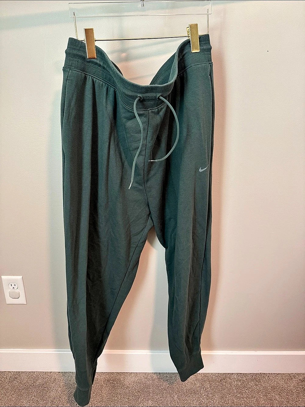 Nike Dri-FIT Training Jogger Sweatpants Green XXL
